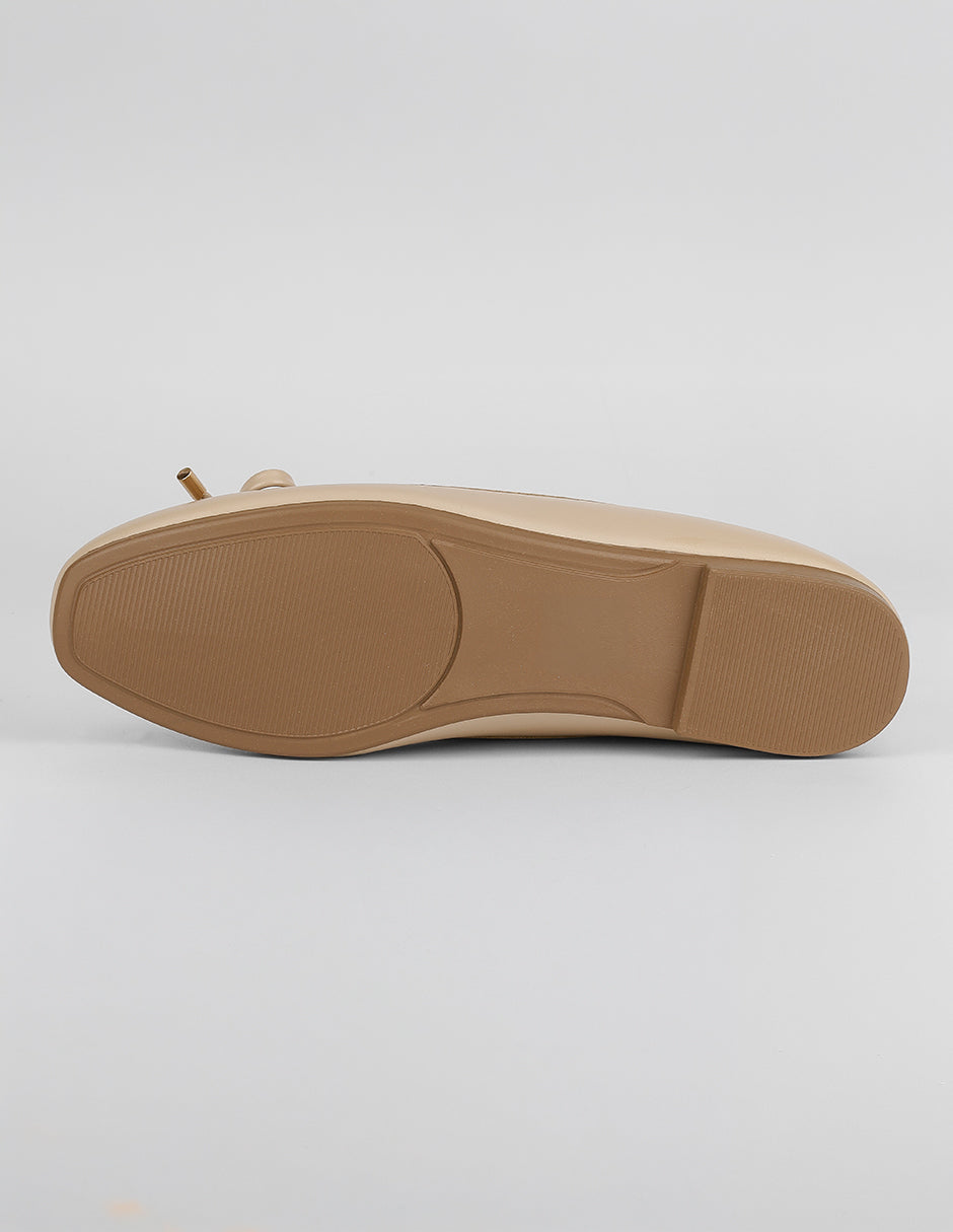 Flats clásicas Classy en Sintético – Beige