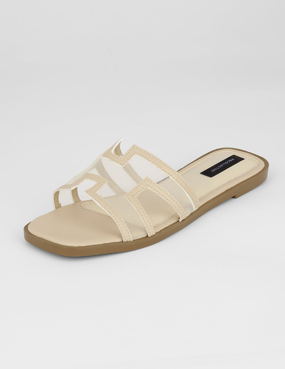Sandalias de piso Hera en Sintético – Blanco