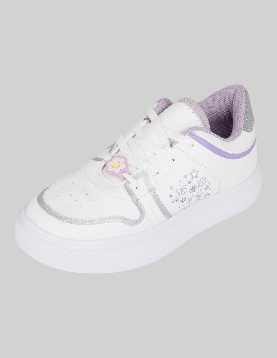 Tenis Kids en Textil – Blancos