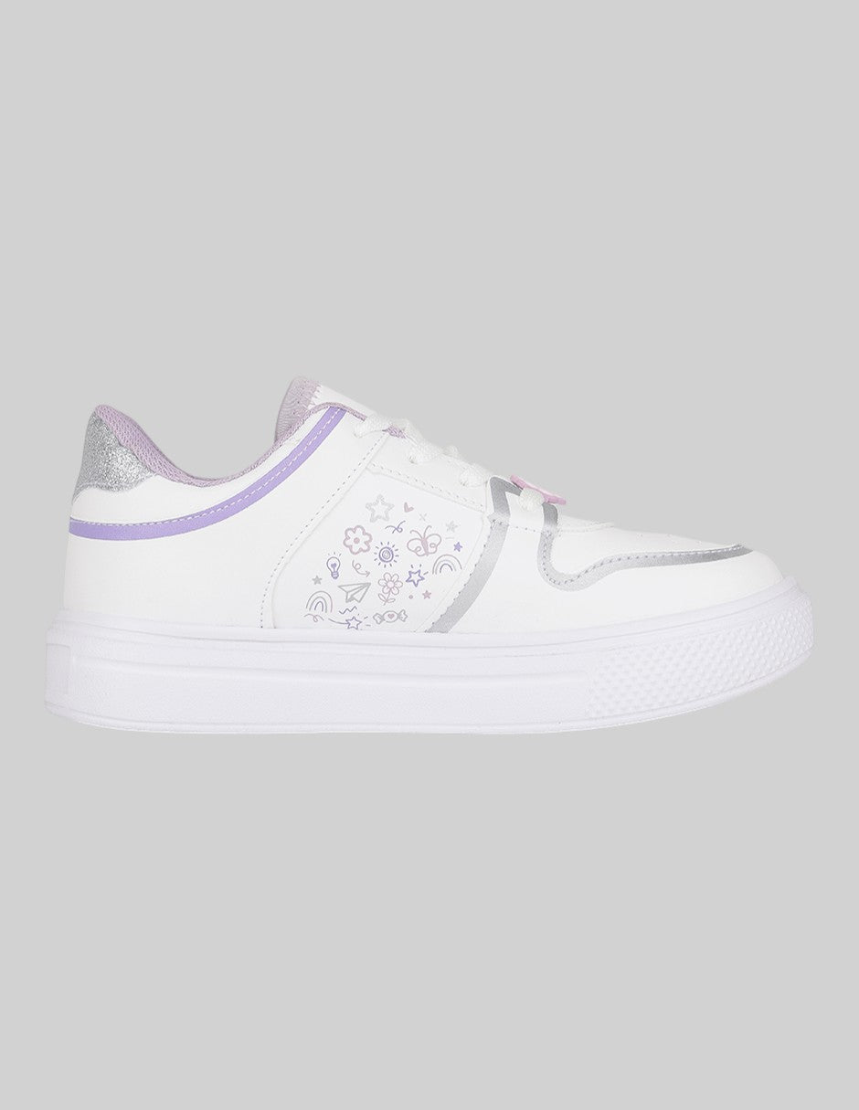 Tenis Kids en Textil – Blancos