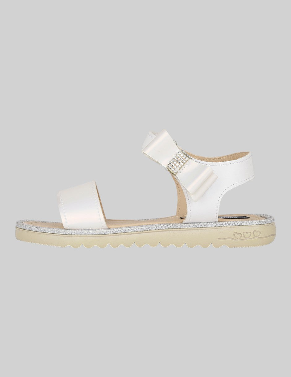 Sandalias Exterior Sintético Color Blanco Para Niña De RBCOLLECTION