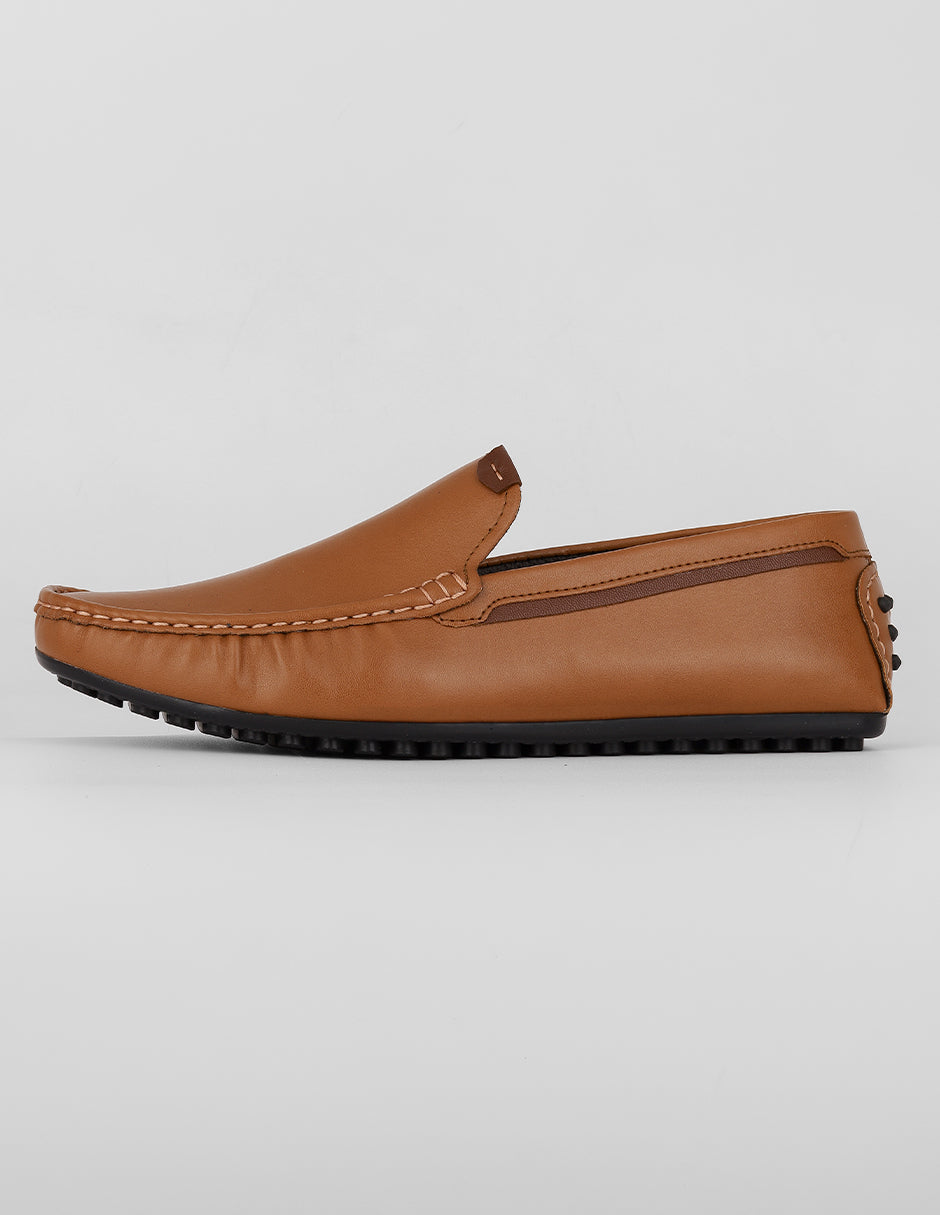 Mocasines Classy en Piel vegana – Café
