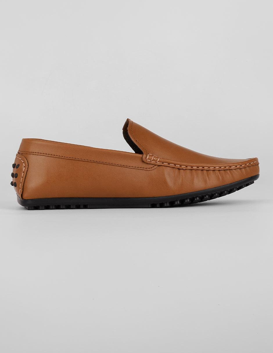 Mocasines Classy en Piel vegana – Café