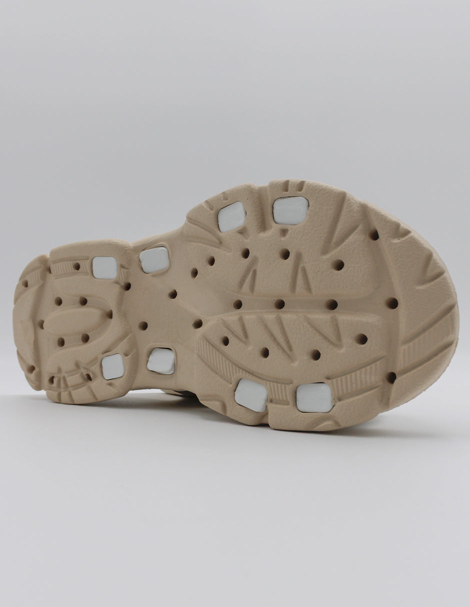 Sandalias con plataforma Walky en Piel vegana – Beige