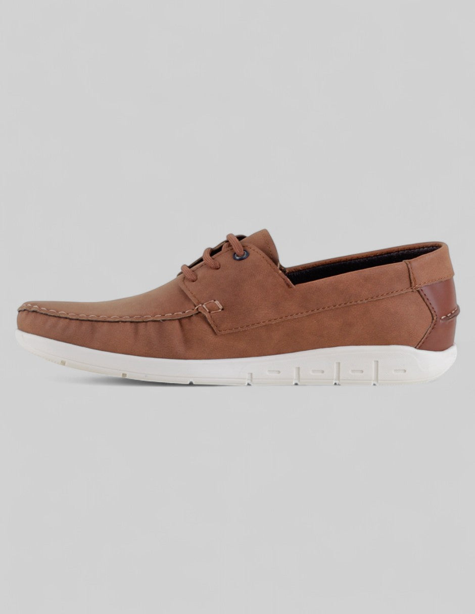 Mocasines Olmer en Piel vegana – Café