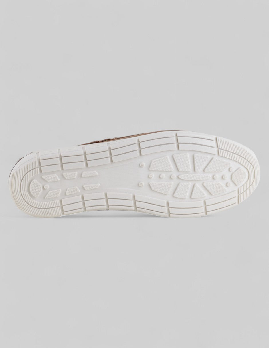Mocasines Olmer en Piel vegana – Café