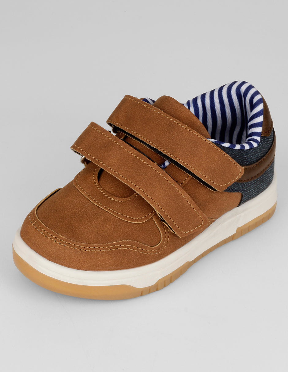 Tenis Kids en Piel vegana – Café