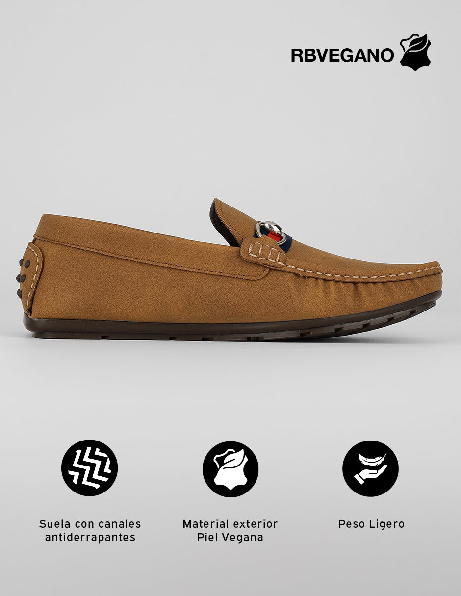Zapatos de vestir Classy en Piel vegana – Café