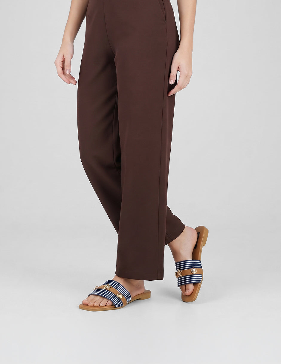 Sandalias de piso Soft en Textil – Azul