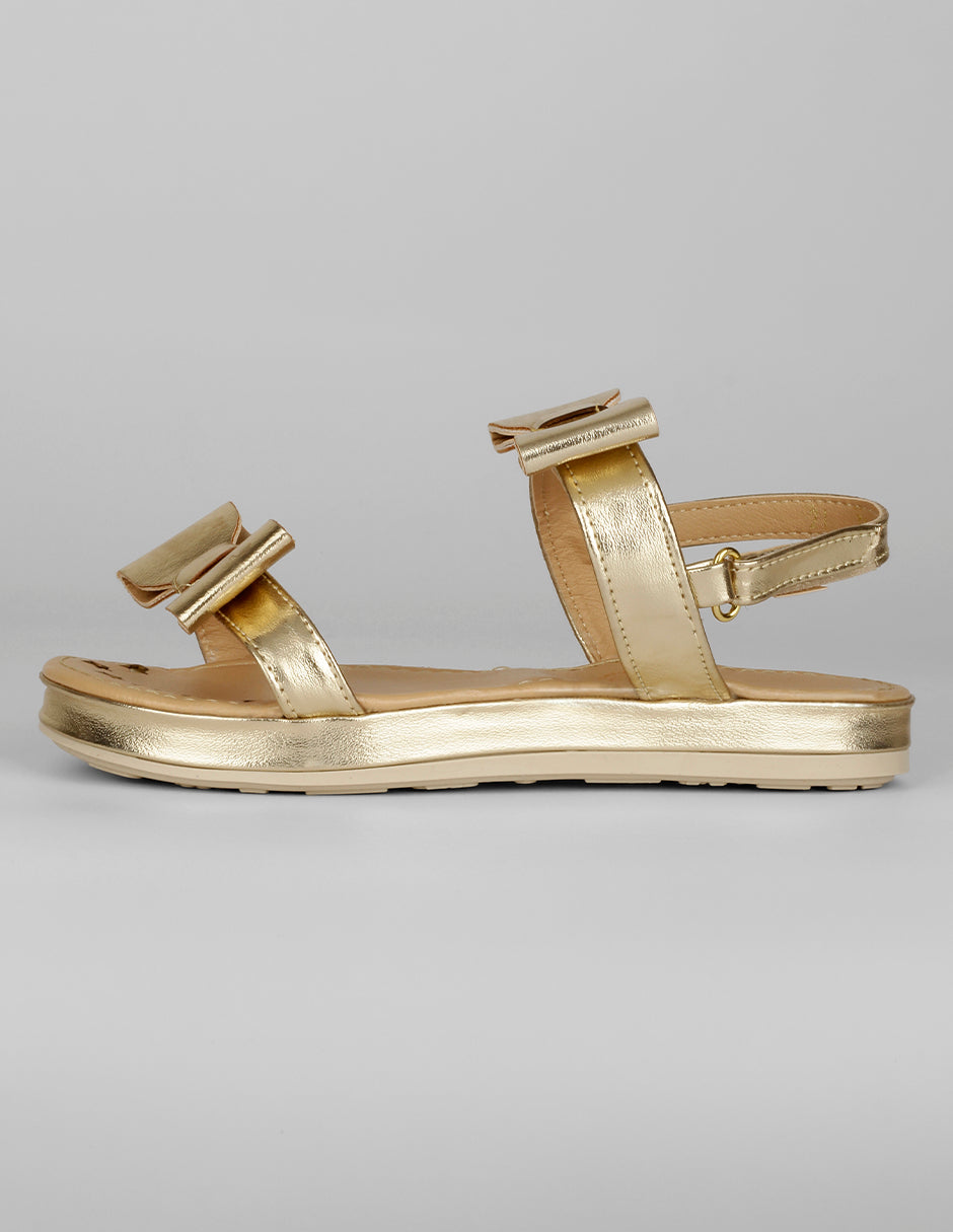 Sandalias Kids en Sintético – Dorado