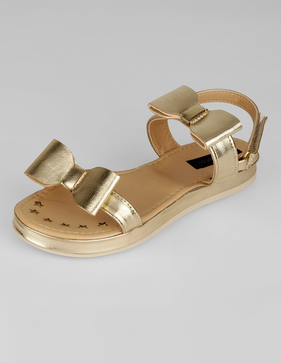 Sandalias Kids en Sintético – Dorado
