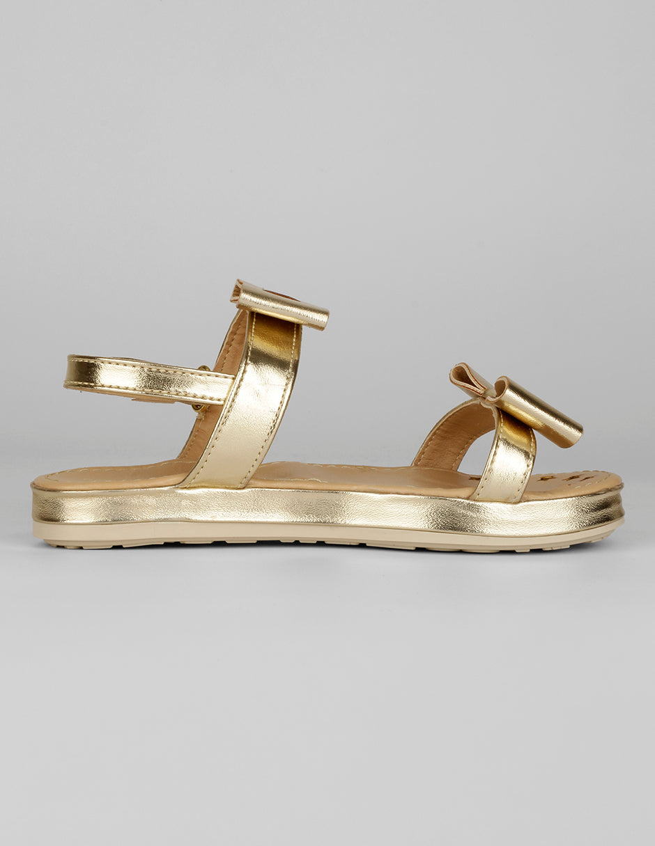 Sandalias Kids en Sintético – Dorado
