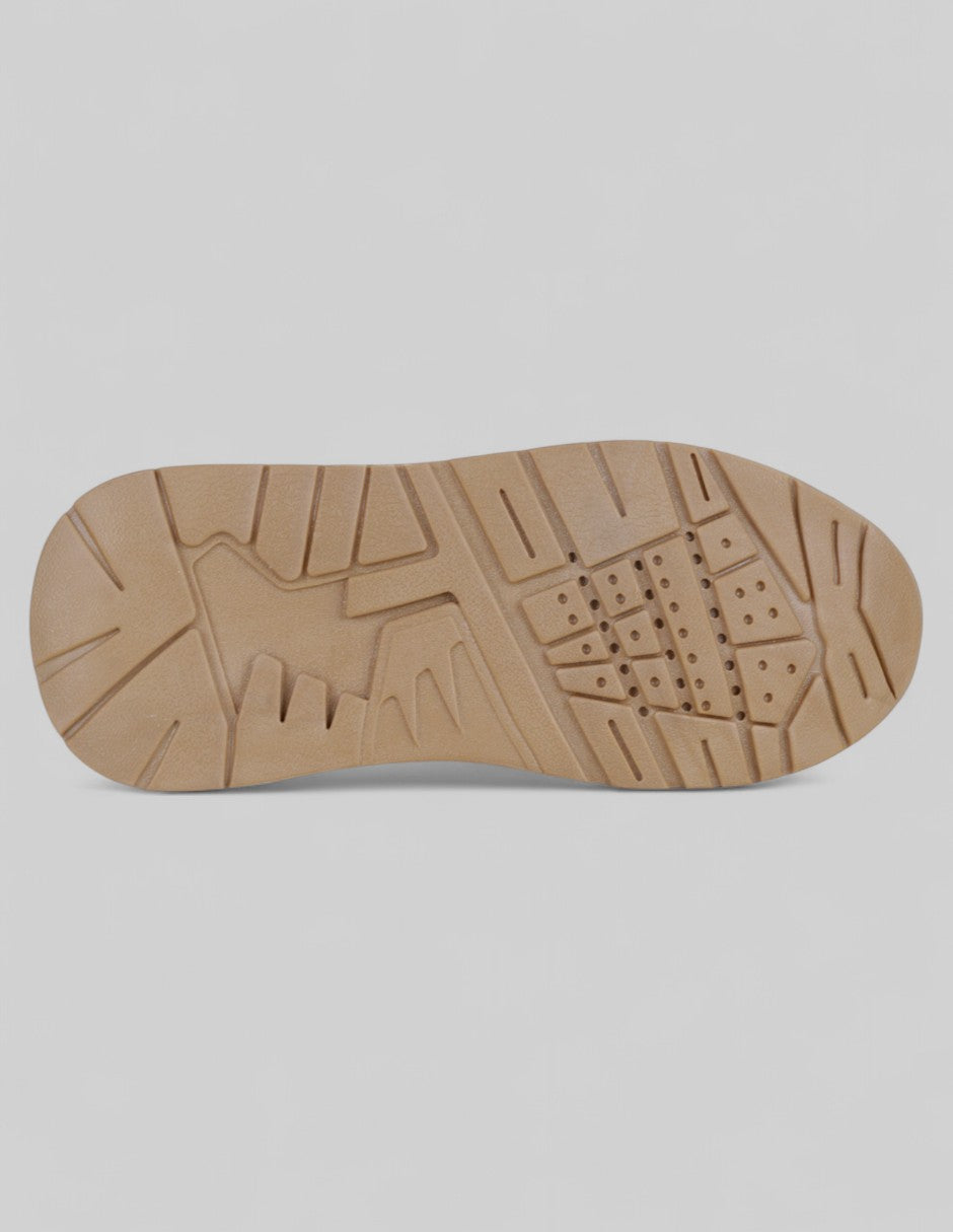 Tenis Kids  en Piel vegana – Gris