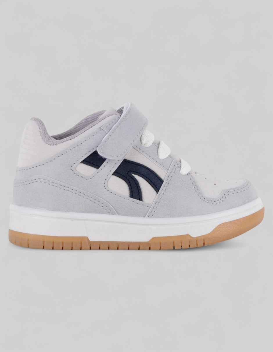 Tenis Kids  en Piel vegana – Beige