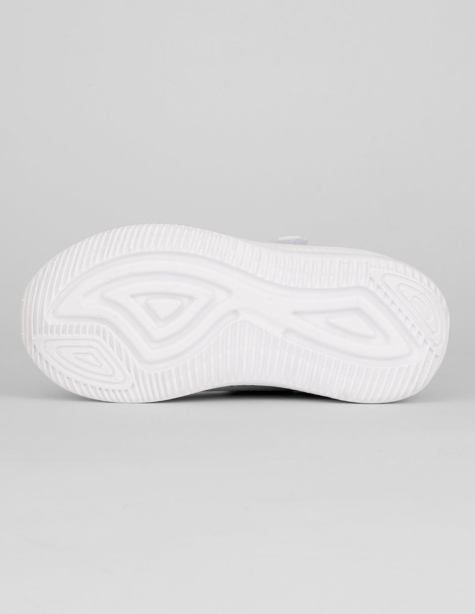 Tenis Kids en Textil – Gris