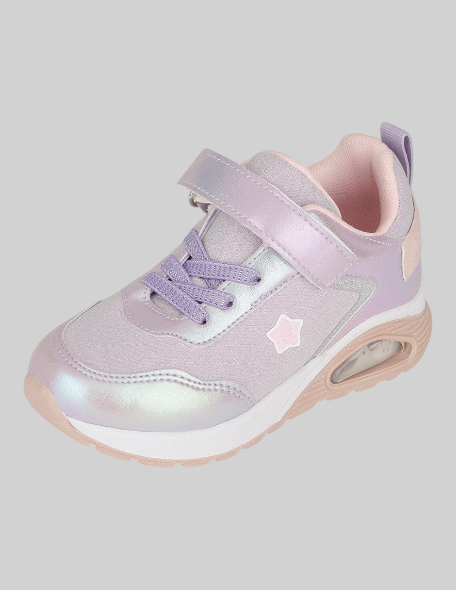 Tenis Kids en Textil – Morados