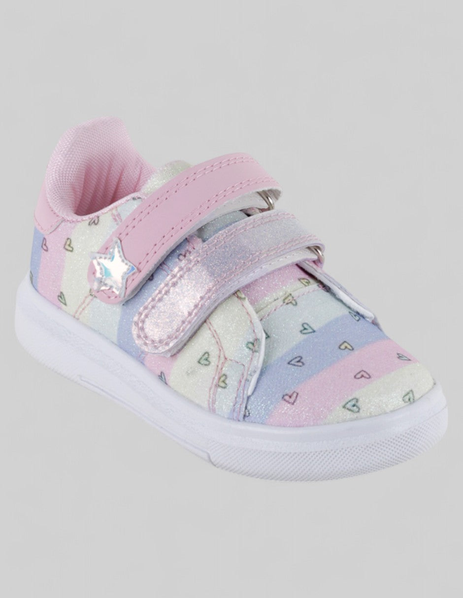 Tenis Kids  en Sintético – Multicolor