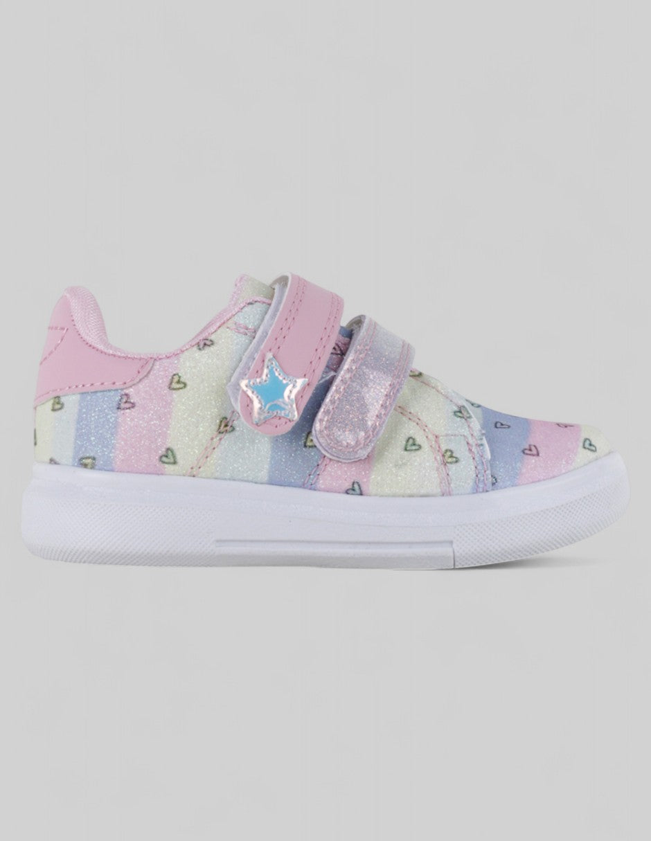 Tenis Kids  en Sintético – Multicolor