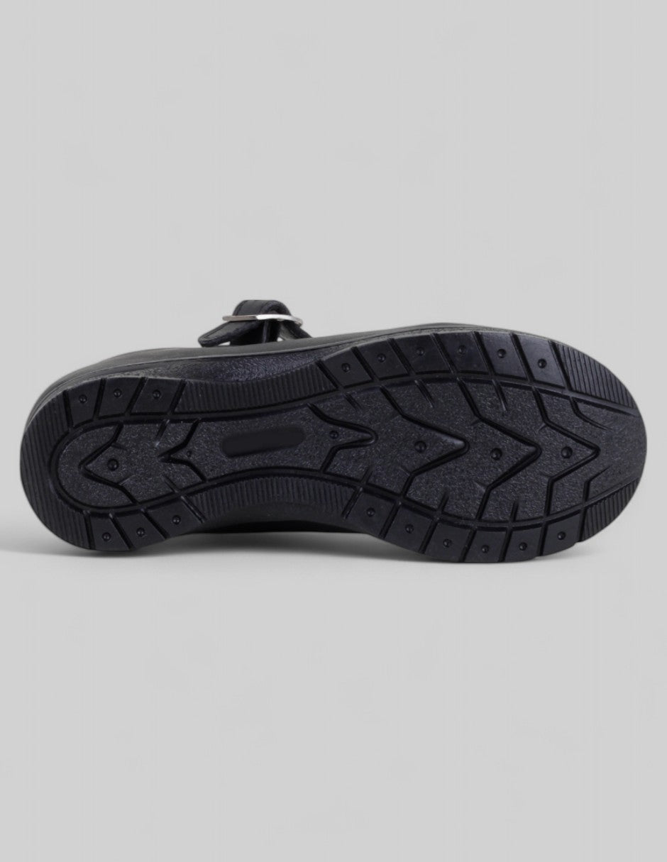 Escolar Kids en Piel vegana – Negro