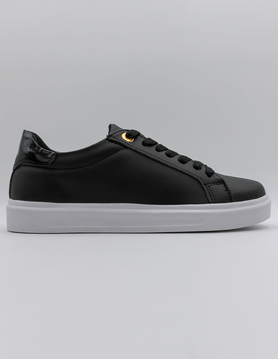 Tenis con cordones para entrenamiento Sport en Sintético – Negro