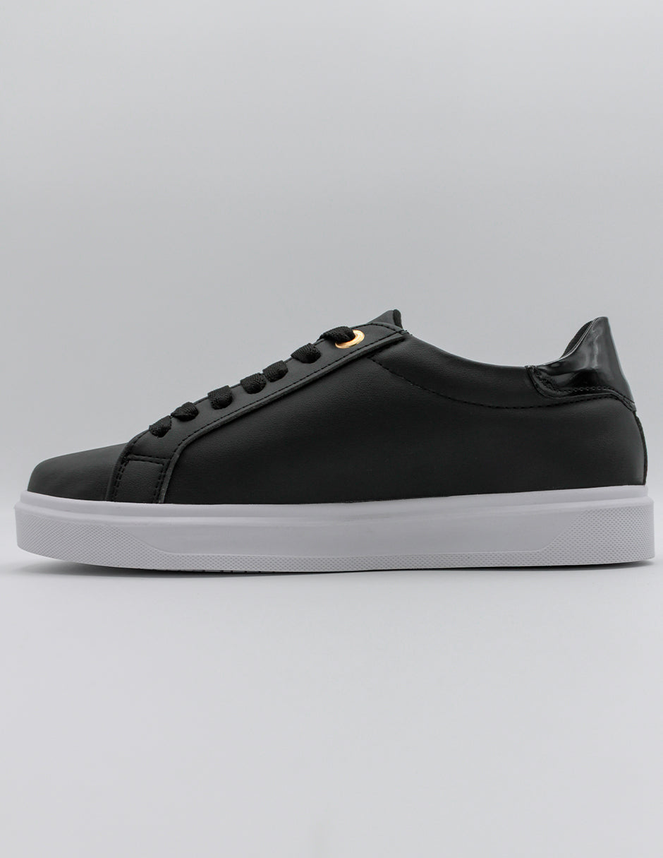 Tenis con cordones para entrenamiento Sport en Sintético – Negro