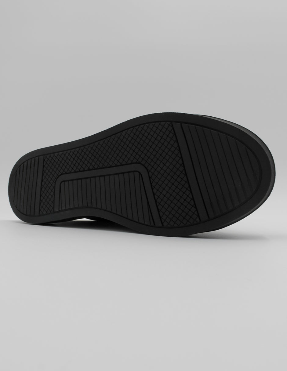 Tenis con cordones Urbany en Sintético – Negro