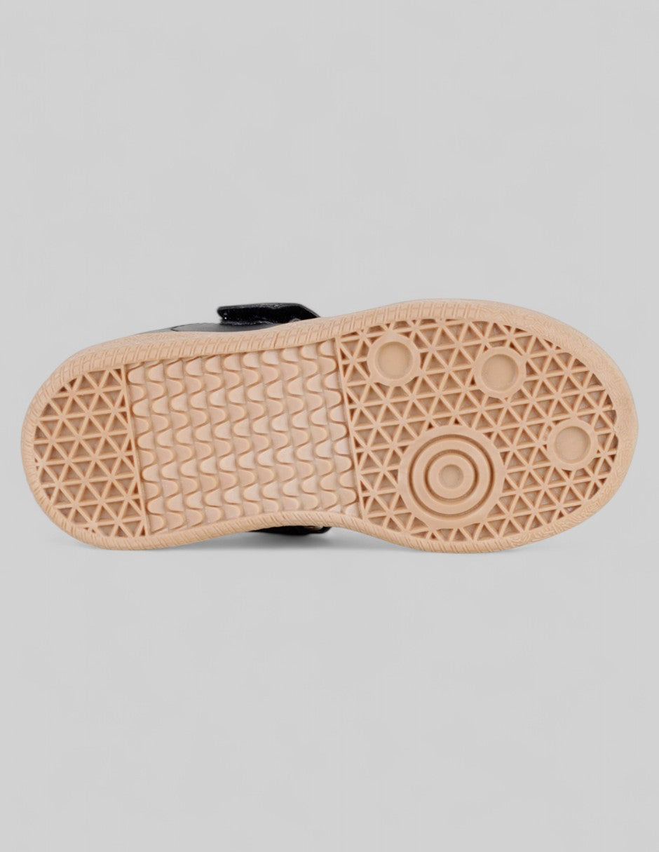 Tenis Kids  en Piel vegana – Negro