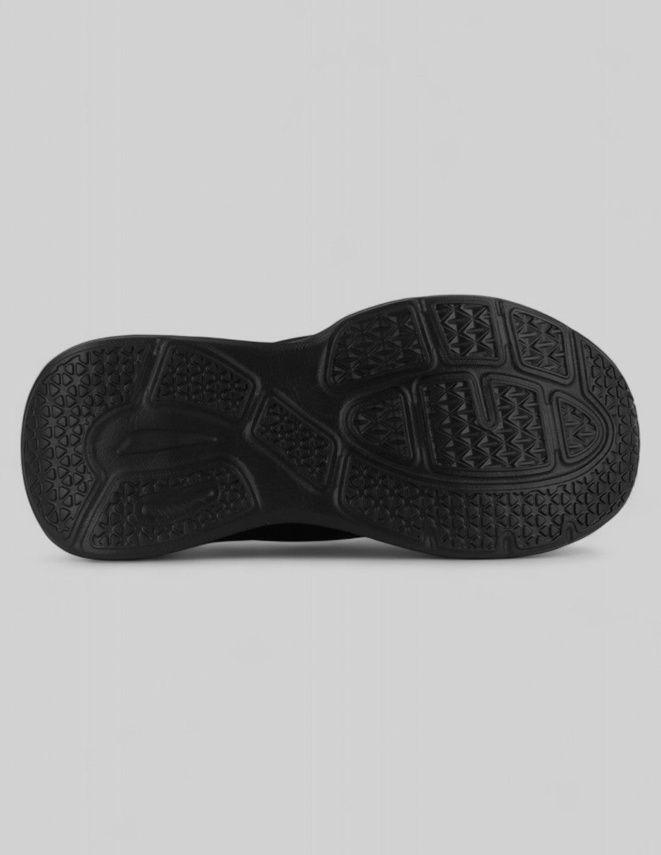 Tenis Kids  en Sintético – Negro