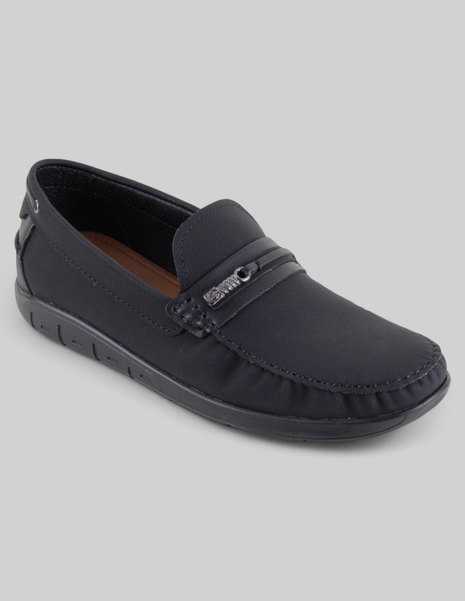 Mocasines Exterior Piel vegana Color Negro Para Hombre De RBBASICS