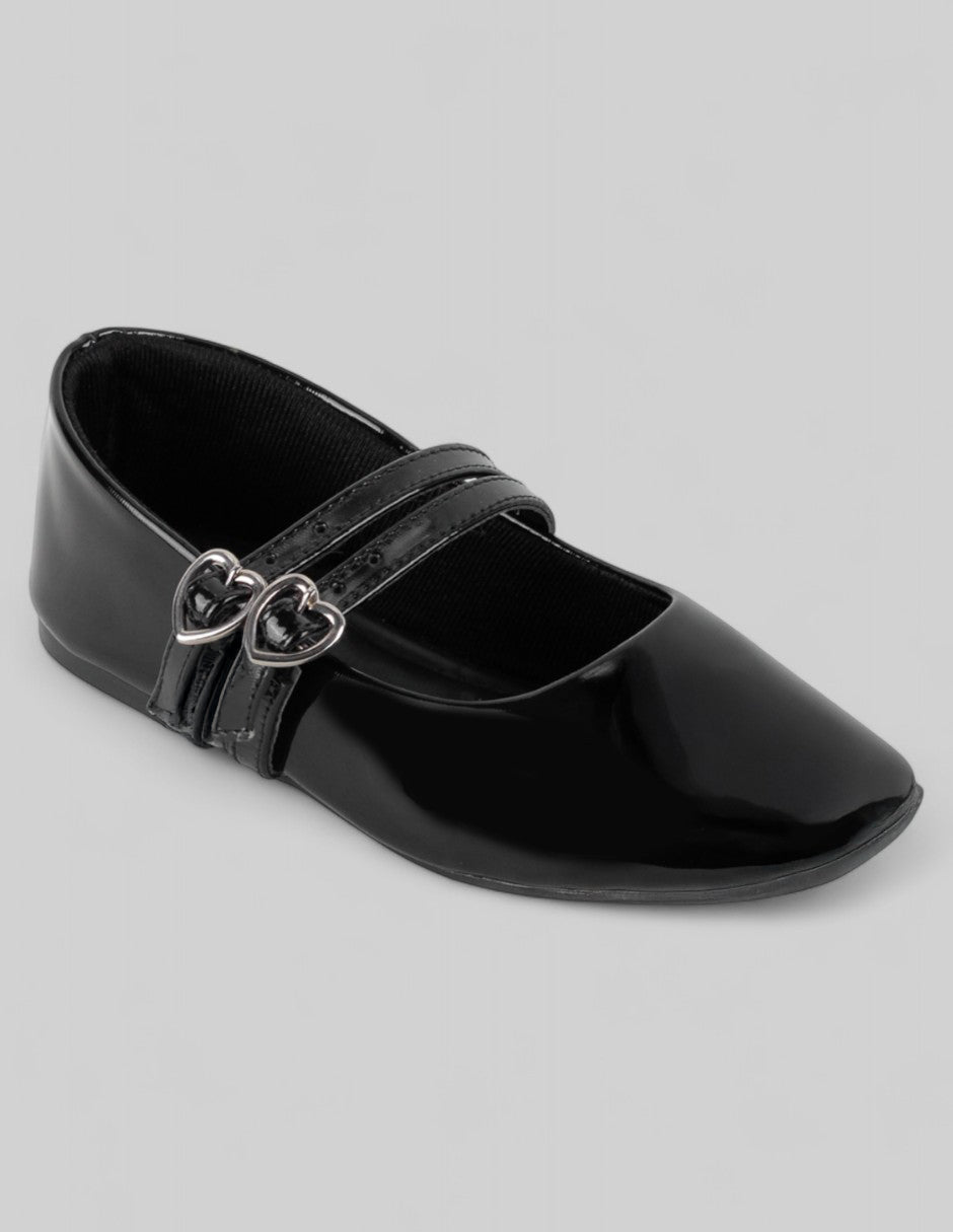 Mary jane Kids  en Charol – Negro