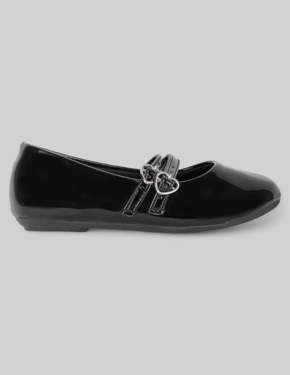 Mary jane Kids  en Charol – Negro