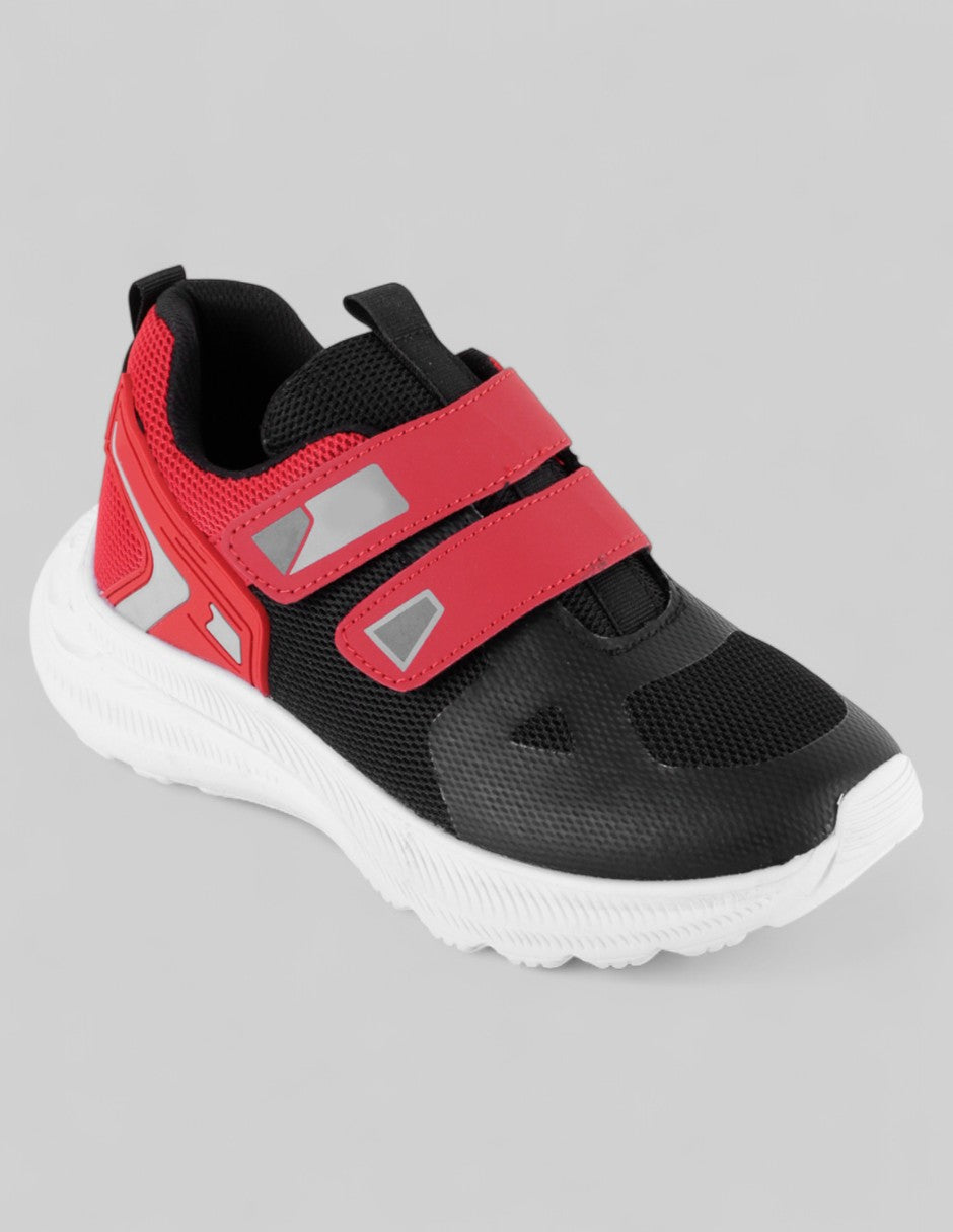 Tenis Kids  en Textil – Negro