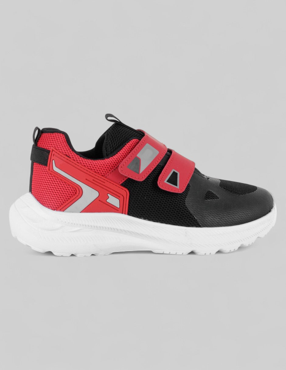 Tenis Kids  en Textil – Negro