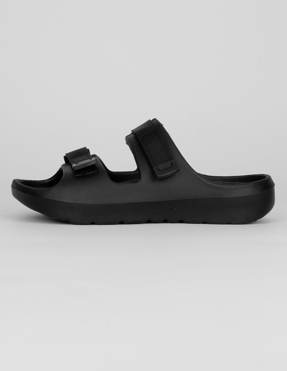 Sandalias Exterior Sintético Color Negro Para Niño De RBBASICS