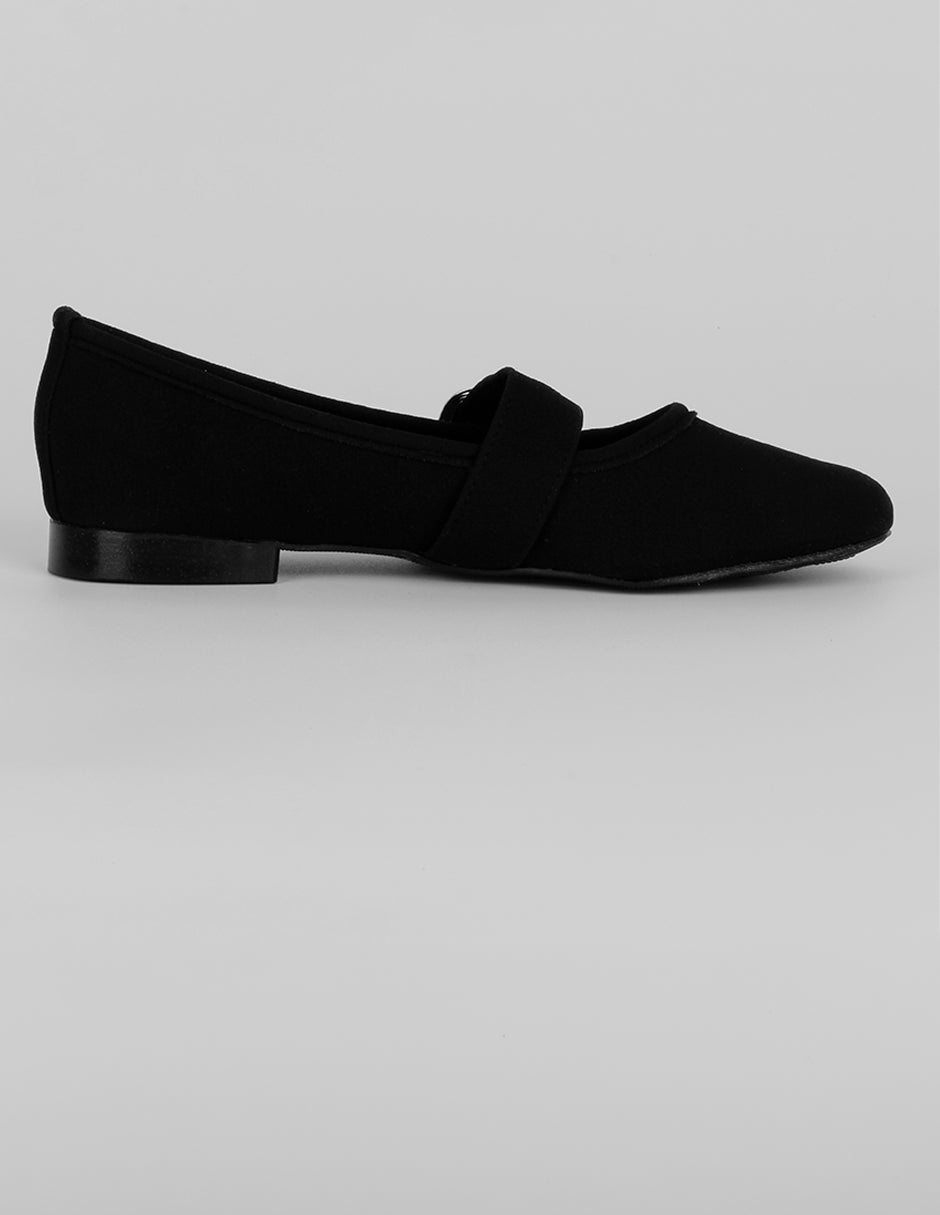 Mary jane Darling en Textil – Negro