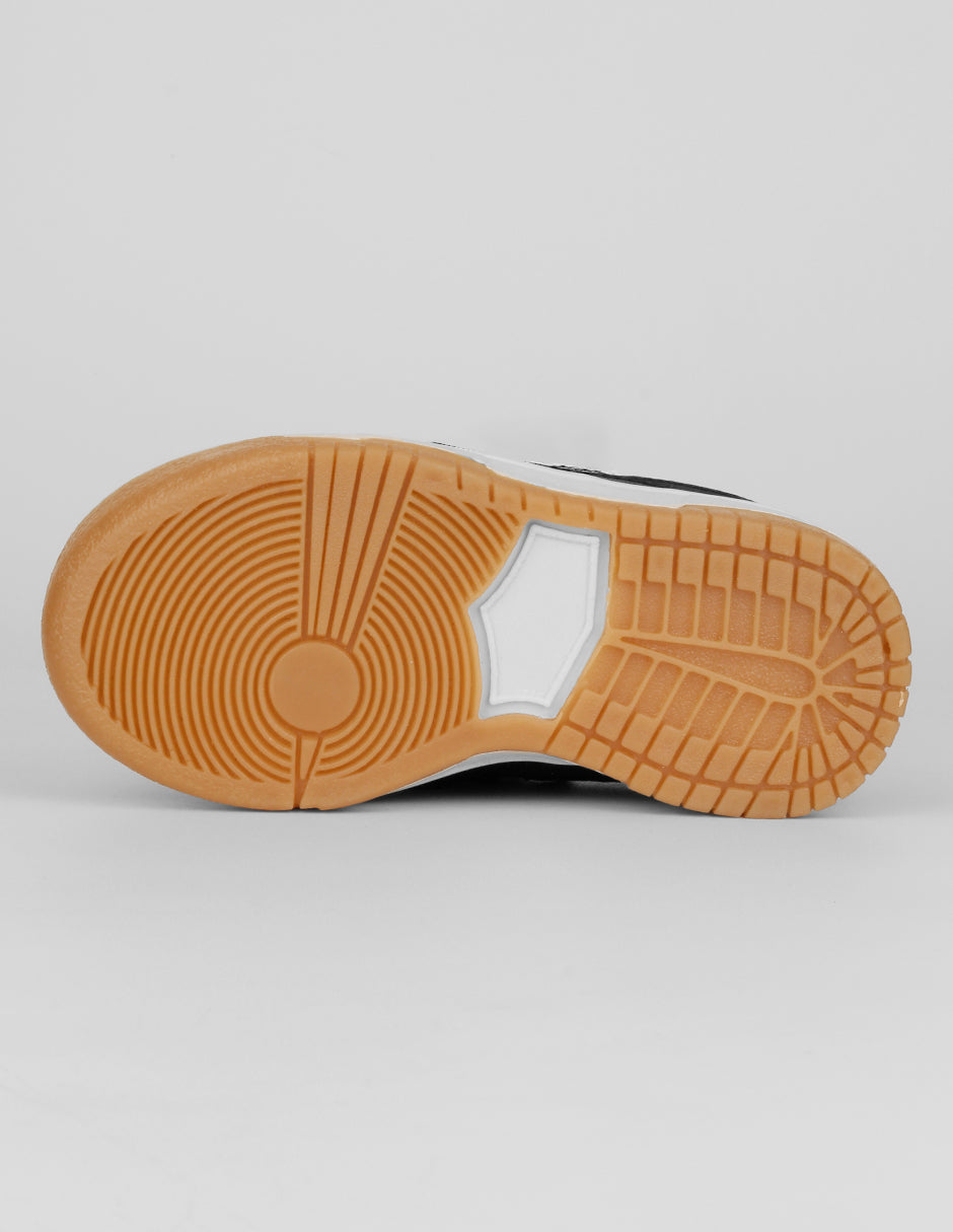 Tenis Kids en Piel vegana – Negro