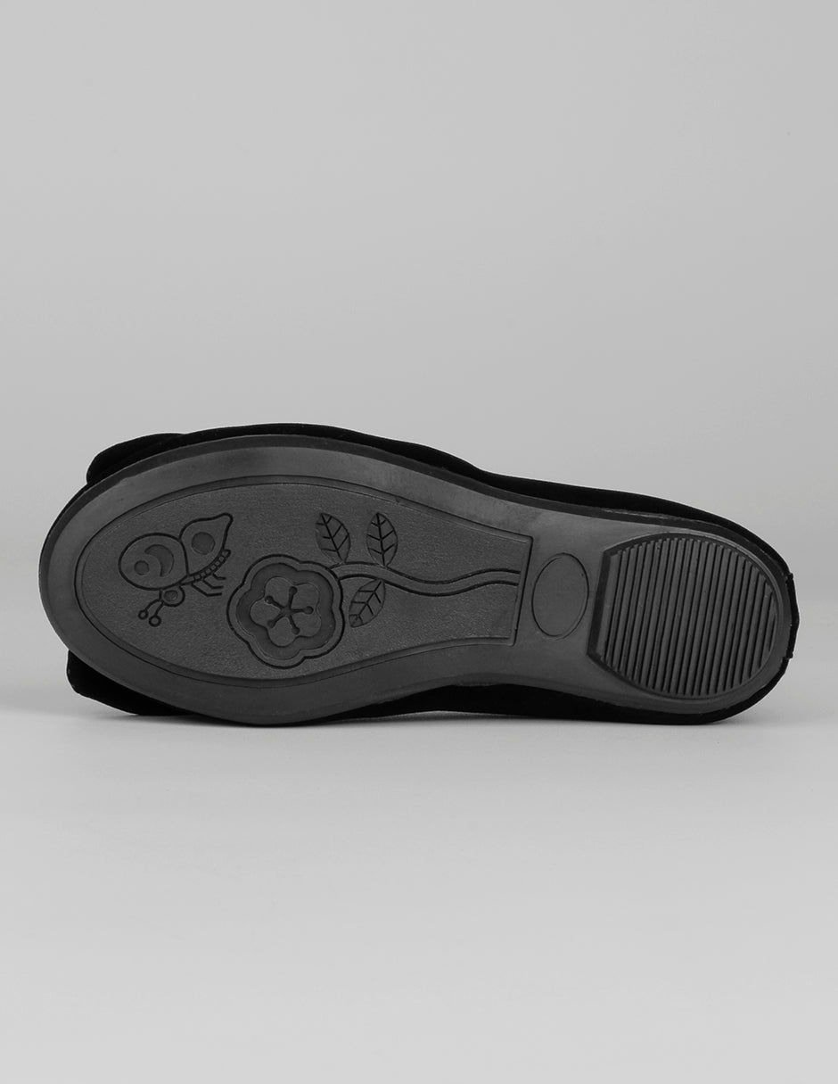 Flats Kids en Gamuza sintética – Negro