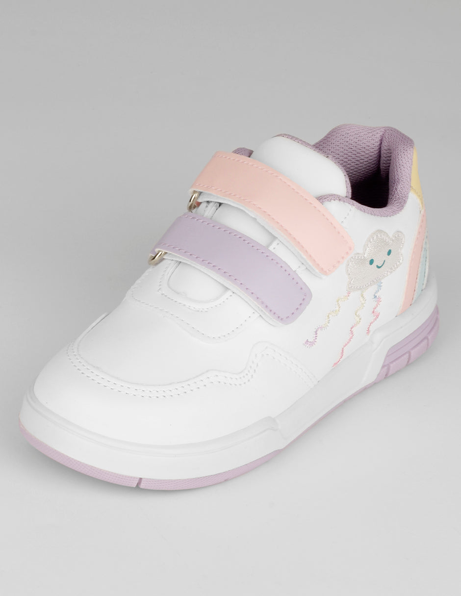 Tenis Kids en Piel vegana – Multicolor