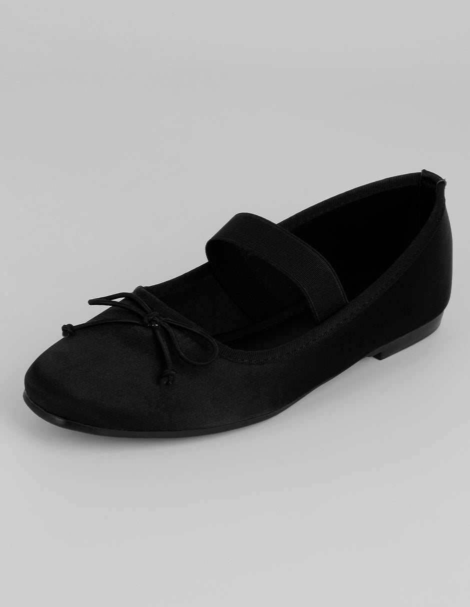 Mary jane Darling en Textil – Negro