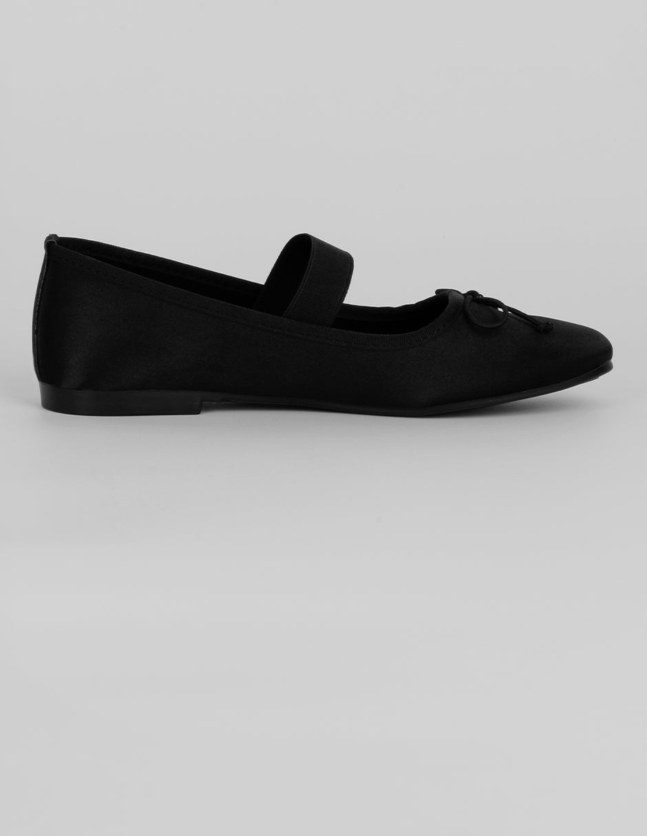 Mary jane Darling en Textil – Negro