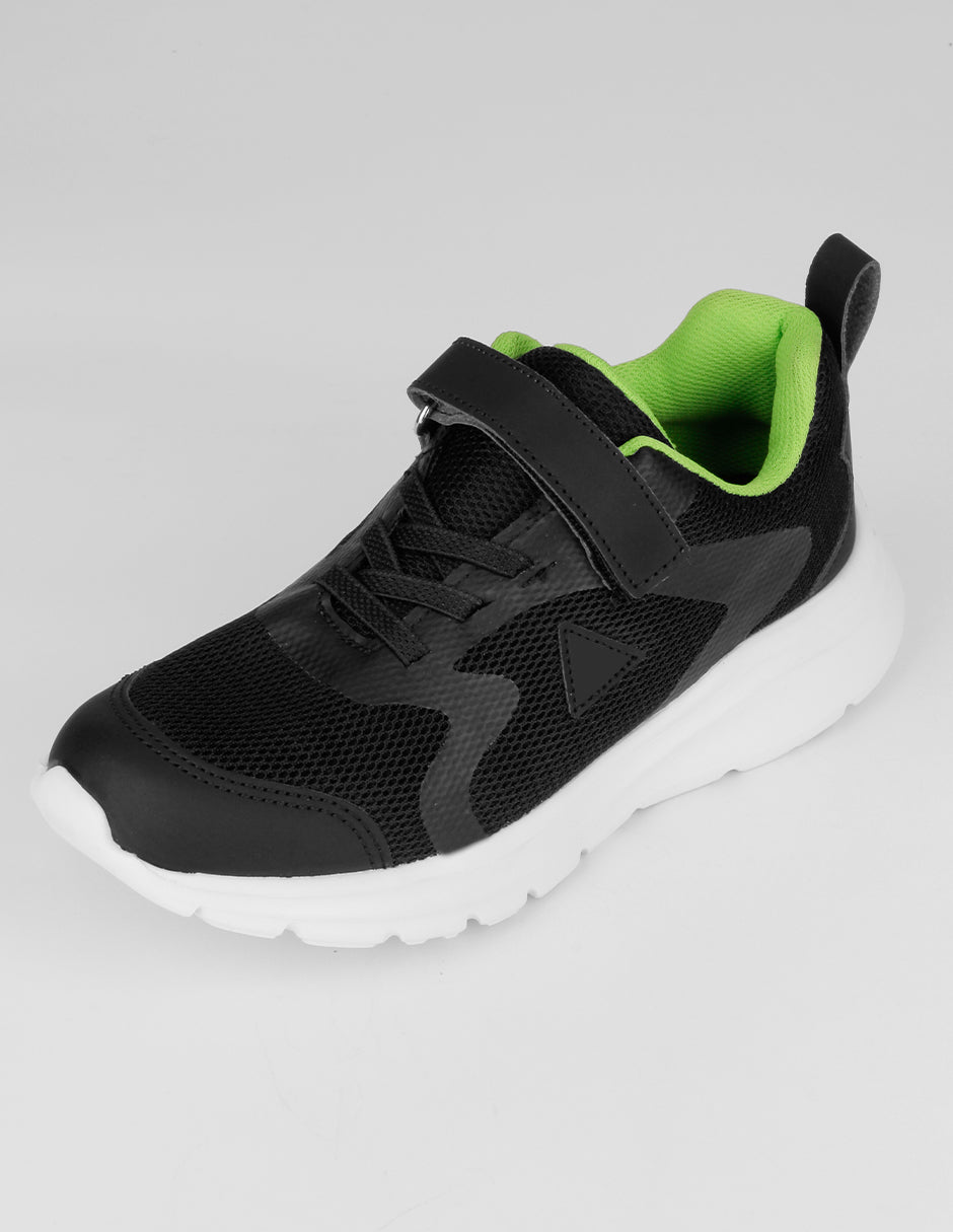 Tenis Kids en Textil – Negro