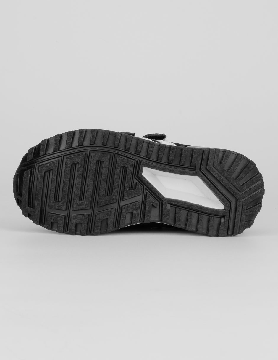 Tenis Kids en Textil – Negro