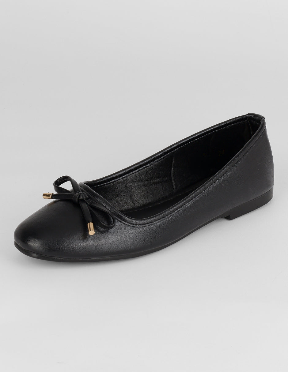 Flats clásicas Classy en Sintético – Negro