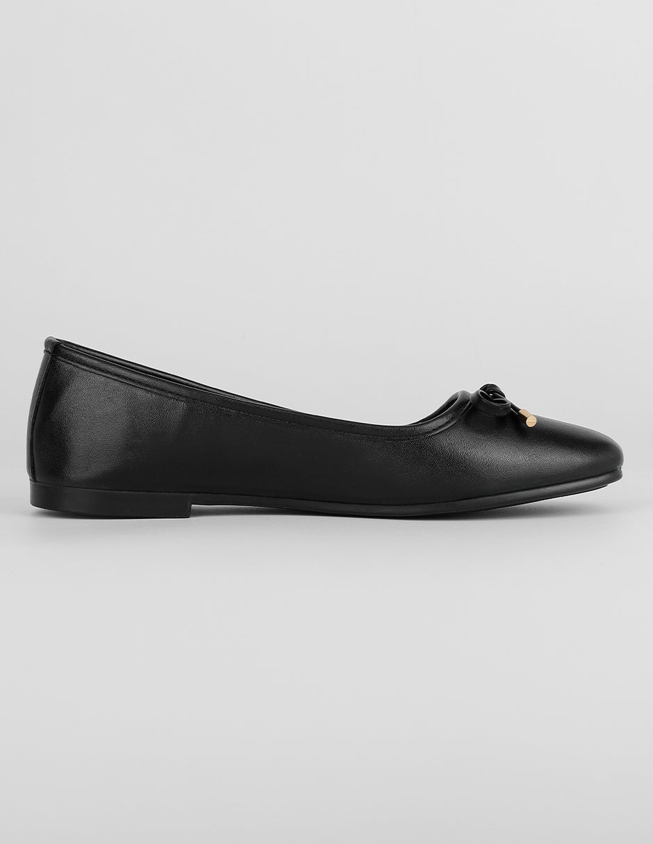 Flats clásicas Classy en Sintético – Negro