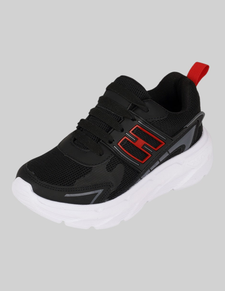 Tenis Kids en Textil – Negros
