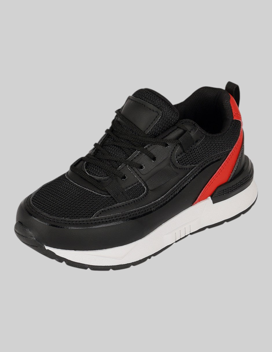Tenis Kids en Textil – Negros