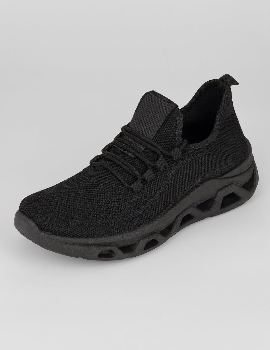 Tenis para entrenamiento Sport en Textil – Negro