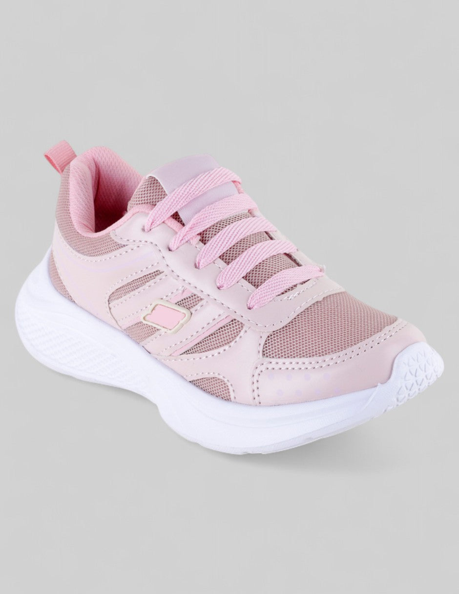 Tenis Kids  en Sintético – Rosa