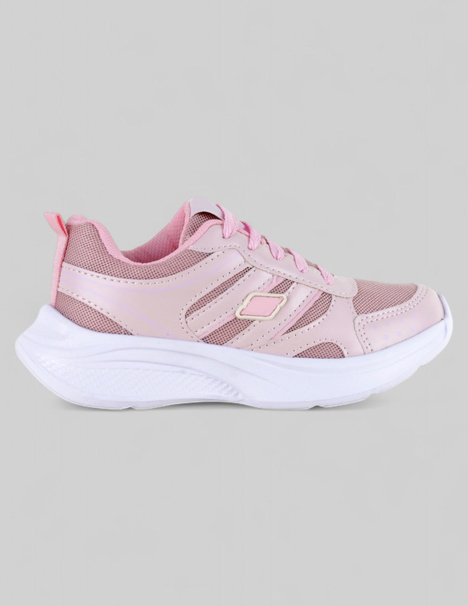 Tenis Kids  en Sintético – Rosa