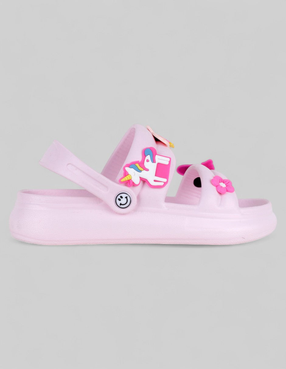 Sandalias Kids  en Sintético – Rosa